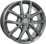 Alu kola MONACO WHEELS 2 CL2, 17x7 5x100 ET37, tmavě šedivá