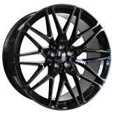 Alu kola Racing Line B5771, 22x10.5 5x112 ET43, černá lesklá (zátěžová)