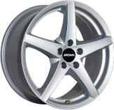 Alu kola RONAL R41, 17x8 5x112 ET48, stříbrná (zátěžová)