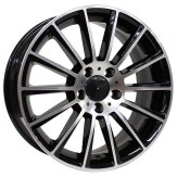 Alu kola Arceo DY138, 18x7.5 5x112 ET45, černá + leštění