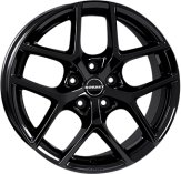 Alu kola BORBET Y, 19x8.5 5x112 ET35, černá lesklá