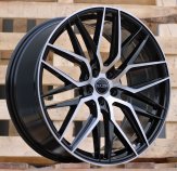 Alu kola Haxer HX035, 18x8 5x115 ET41, černá + leštění