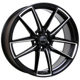 Alu kola Haxer HX045, 20x8.5 5x112 ET40, černá matná