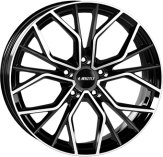 Alu kola IT WHEELS TIARA, 18x8 5x112 ET45, černá lesklá + leštění