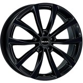 Alu kola MAK WOLF, 17x7 5x112 ET48, černá lesklá