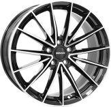 Alu kola MONACO WHEELS GP14, 18x7.5 5x114.3 ET40, černá lesklá + leštění