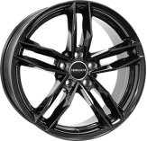 Alu kola MONACO WHEELS RR8M, 17x7.5 5x100 ET35, černá lesklá