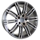 Alu kola Racing Line B1026, 21x10 5x130 ET50, šedivá + leštění (zátěžová)