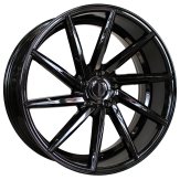 Alu kola Racing Line B1058, 17x7.5 5x112 ET38, černá lesklá