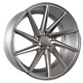 Alu kola Racing Line B1058, 19x8.5 5x112 ET35, stříbrná + leštění