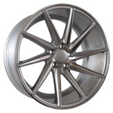 Alu kola Racing Line B1059, 19x8.5 5x112 ET35, stříbrná + leštění