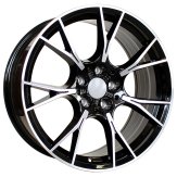 Alu kola Racing Line B1617, 19x8.5 5x120 ET33, černá + leštění