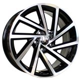 Alu kola Racing Line B5329, 16x6.5 5x112 ET45, černá + leštění