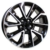 Alu kola Racing Line B5463, 17x7 5x114.3 ET40, černá + leštění