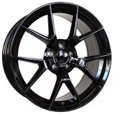 Alu kola Racing Line HE761, 20x8.5 5x120 ET35, černá lesklá