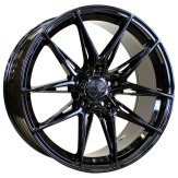 Alu kola Haxer HX036, 17x8 5x120 ET35, černá lesklá