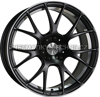 Alu kola MONACO WHEELS MIRABEAU, 18x8 5x120 ET20, černá matná + leštění