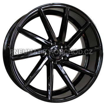 Alu kola Racing Line B1059, 17x7.5 5x100 ET40, černá lesklá