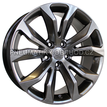 Alu kola Racing Line B1237, 18x7.5 5x114.3 ET35, černá metalíza