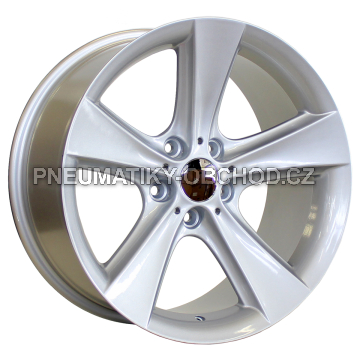 Alu kola Racing Line BK086, 18x9.5 5x120 ET30, stříbrná