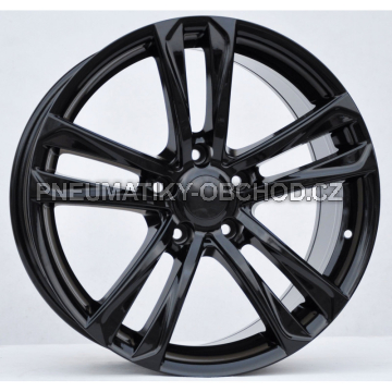 Alu kola Racing Line BK798, 15x6 4x108 ET45, černá lesklá