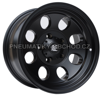 Alu kola Racing Line BY997, 16x8 5x127 ET-25, černá matná