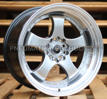 Alu kola Racing Line LU002, 18x8.5 10x114 ET25, černá metalíza