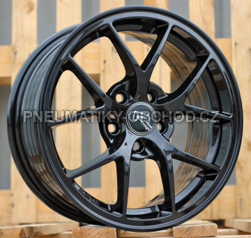 Alu kola Racing Line Y0134, 15x6.5 5x112 ET40, černá lesklá