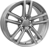 Alu kola ALUTEC X10X, 18x8.5 5x120 ET50, šedivá lesklá (zátěžová)