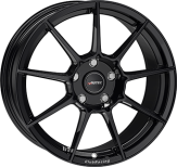 Alu kola AUTEC CLUB RACING, 17x7.5 4x100 ET38, černá lesklá