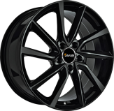 Alu kola AVUS VELGEN AC-518, 19x7.5 5x112 ET50, černá lesklá