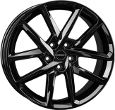 Alu kola BORBET N, 18x8 5x112 ET44, černá lesklá