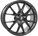 Alu kola IT WHEELS 2 KIRA, 16x6.5 4x108 ET25, černá lesklá