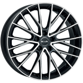 Alu kola MAK SPECIALE, 19x8.5 5x120 ET38, černá lesklá + leštění (zátěžová)