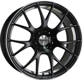 Alu kola MONACO WHEELS MIRABEAU, 18x8 5x112 ET45, černá matná + leštění