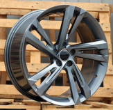 Alu kola Racing Line A5891, 18x8 5x112 ET41, Šedivá