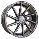 Alu kola Racing Line B1058, 18x8 5x112 ET40, Šedivá