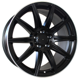 Alu kola Racing Line B1061, 19x9.5 5x112 ET43, černá + leštění