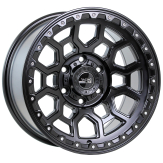 Alu kola Racing Line B1105, 17x9 5x127 ET6, černá matná