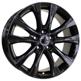 Alu kola Racing Line B1255, 18x7.5 5x114.3 ET45, černá lesklá