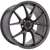 Alu kola Racing Line B1416, 19x8.5 5x120 ET35, šedivá matná