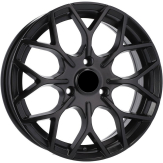 Alu kola Racing Line B1449, 16x5.5 4x100 ET30, černá matná