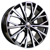 Alu kola Racing Line B1453, 18x8 5x112 ET39, černá + leštění