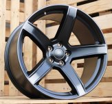 Alu kola Racing Line B1671, 20x10.5 5x115 ET22, černá matná