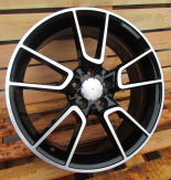 Alu kola Racing Line B5462, 19x8.5 5x112 ET52, černá + leštění