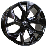 Alu kola Racing Line B5758, 21x9.5 5x112 ET20, černá lesklá