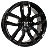 Alu kola Racing Line B5883, 16x6.5 5x108 ET42, černá lesklá