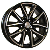 Alu kola Racing Line FE173, 18x7.5 5x114.3 ET45, černá + leštění