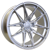 Alu kola Haxer HX036, 19x8.5 5x112 ET40, stříbrná