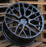 Alu kola Haxer HX038, 18x8 5x112 ET45, černá lesklá